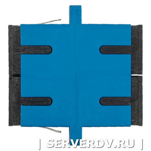 Адаптер оптический проходной SC-SC, OS2, дуплекс (duplex), синий (DR-541002), Datarex