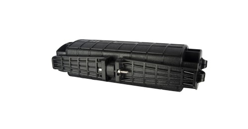 Муфта оптическая NIKOMAX, 48 волокон, проходная, 6 вводов/выводов, с механической герметизацией вводов, c комплектом для крепежа, наружное исполнение