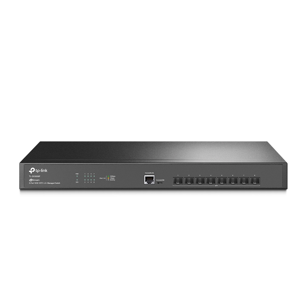Коммутатор TP-Link TL-SX3008F 8SFP+ управляемый