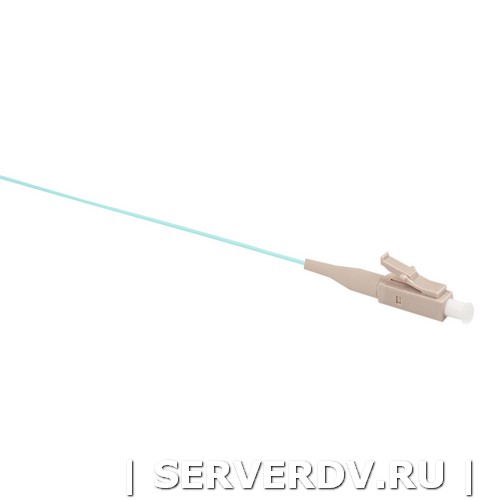Шнур оптический монтажный (пигтейл), LC, OM3, нг(А)-HF, бирюзовый (аква), 1,5 м (DR-224422), Datarex