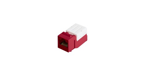 Модуль-вставка NIKOMAX типа Keystone, Кат.5е (Класс D), 100МГц, RJ45/8P8C, FT-TOOL/110/KRONE, T568A/B, неэкранированный, зеленый - гарантия: 5 лет рас