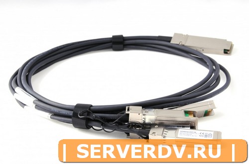 Модуль Cisco QSFP-4X10G-AC7M,  7m 40G QSFP+ to 4x10G SFP+ Active Direct Attach Copper Breakout Cable (Совместимый)