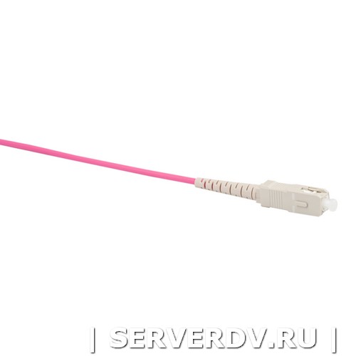 Шнур оптический коммутационный (патч-корд), SC-SC, симплекс (simplex), OM4, нг(А)-HF, маджента, 3,0 м (DR-221134), Datarex