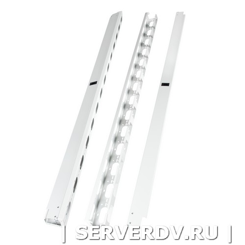 Вертикальный кабельный организатор (пара) 32U для шкафов шириной 800мм, серый (DR-442320), Datarex