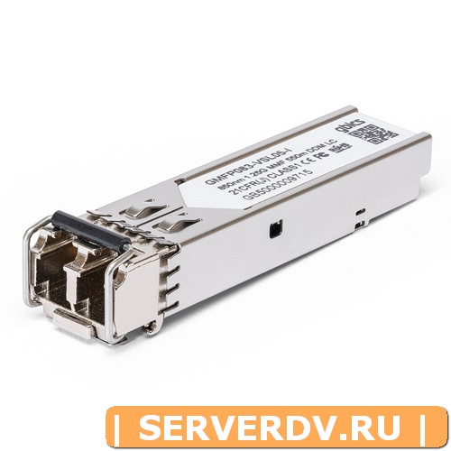 Модуль Moxa SFP-1GSXLC-T,  1000BASE-SX SFP 850nm 550m DOM IND Temp Transceiver Module (Совместимый)