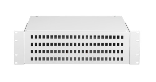 Оптический кросс NIKOMAX 19" Essential Line, 3U, до 96 SC портов или 192 LC портов, стальной, серый, неукомплектованный