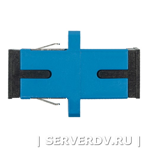 Адаптер оптический проходной SC-SC, OS2, симплекс (simplex), синий (DR-540002), Datarex