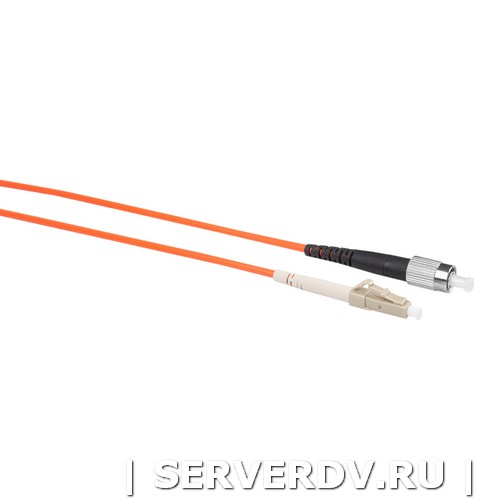 Шнур оптический коммутационный (патч-корд), LC-FC, симплекс (simplex), OM2, нг(А)-HF, оранжевый, 2,0 м (DR-220213), Datarex