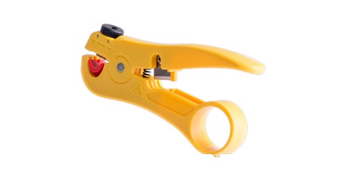 Инструмент NIKOMAX универсальный, для зачистки и обрезки круглых кабелей диаметром 3,5-9мм с жилами из мягких металлов (не для стали), с регулировкой 