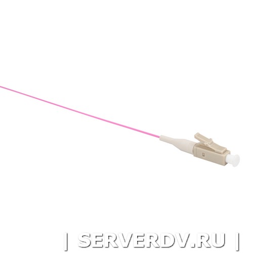 Шнур оптический монтажный (пигтейл), LC, OM4, нг(А)-HF, маджента, 1,5 м (DR-224432), Datarex