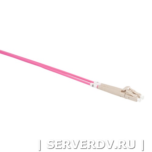 Шнур оптический коммутационный (патч-корд), LC-LC, дуплекс (duplex), OM4, нг(А)-HF, маджента, 7,0 м (DR-220076), Datarex