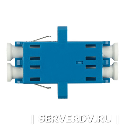 Адаптер оптический проходной LC-LC, OS2, дуплекс (duplex), синий (DR-541102), Datarex