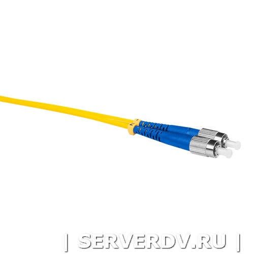 Шнур оптический коммутационный (патч-корд), FC-FC, дуплекс (duplex), OS2, нг(А)-HF, желтый, 3,0 м (DR-222244), Datarex