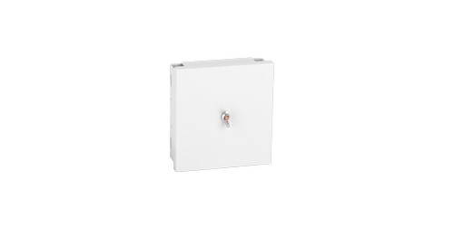 Оптический кросс NIKOMAX Essential Line, настенный, до 4 SC портов или 8 LC портов, стальной, с ложементом, серый, неукомплектованный