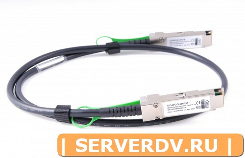 Модуль Dell EMC DAC-QSFP-40G-2M,  - 2m 40G QSFP+ Passive Direct Attach Copper Cable (Совместимый)