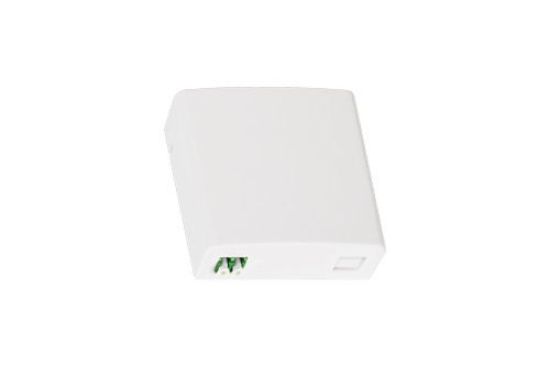 Оптическая розетка NIKOMAX (кросс), укомплектованная на 2 порта LC/APC, SM 9/125 OS2, пластиковая, белая, в комплекте: адаптеры, монтажные шнуры 1м, г