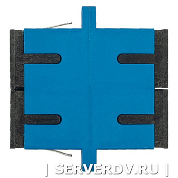 Адаптер оптический проходной SC-SC, OS2, дуплекс (duplex), синий (DR-541002), Datarex