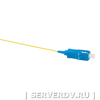 Шнур оптический монтажный (пигтейл), SC, OS2, нг(А)-HF, желтый, 1,5 м (DR-225402), Datarex