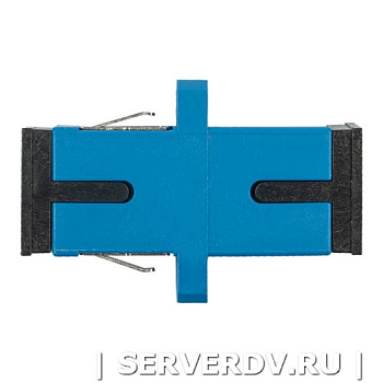 Адаптер оптический проходной SC-SC, OS2, симплекс (simplex), синий (DR-540002), Datarex