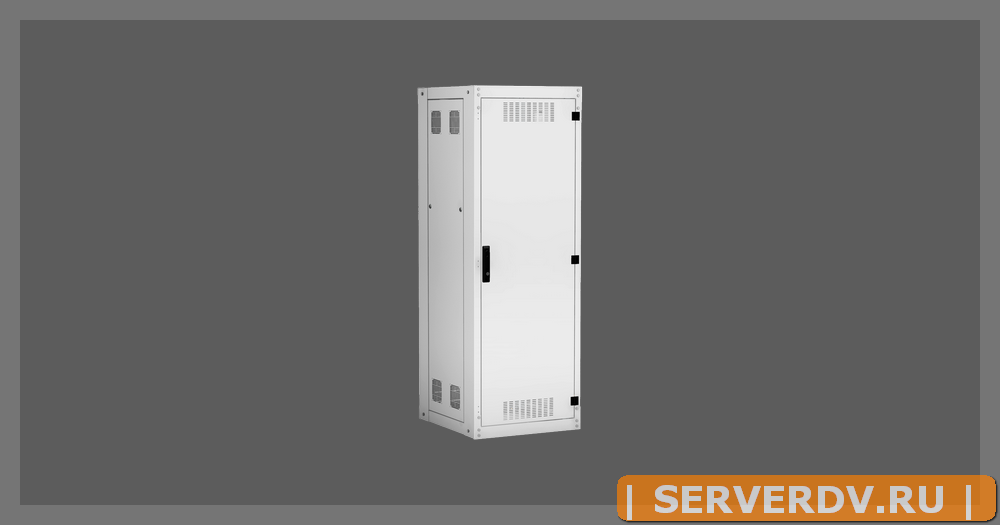 Напольный шкаф NETLAN 19", 33U, металлическая дверь, цельнометаллические стенки, Ш600хВ1641хГ600мм, в разобранном виде, серый