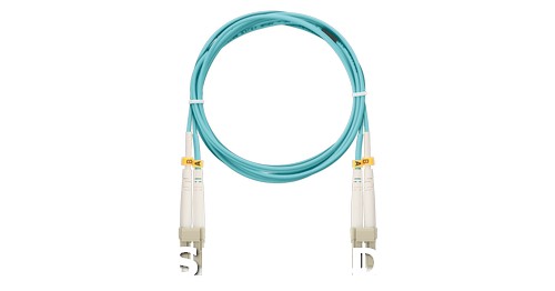 Шнур NIKOMAX волоконно-оптический, соединительный, многомодовый 50/125мкм, стандарта ОМ3, LC/UPC-LC/