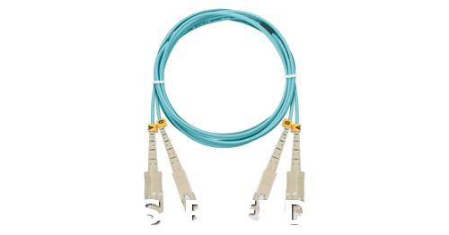 Шнур NIKOMAX волоконно-оптический, соединительный, многомодовый 50/125мкм, стандарта ОМ3, SC/UPC-SC/