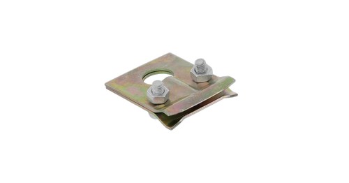 Зажим поддерживающий, для кабеля типа "8", диаметр несущего элемента в оболочке от  5 до 9 мм, максимальная рабочая нагрузка 2 кН