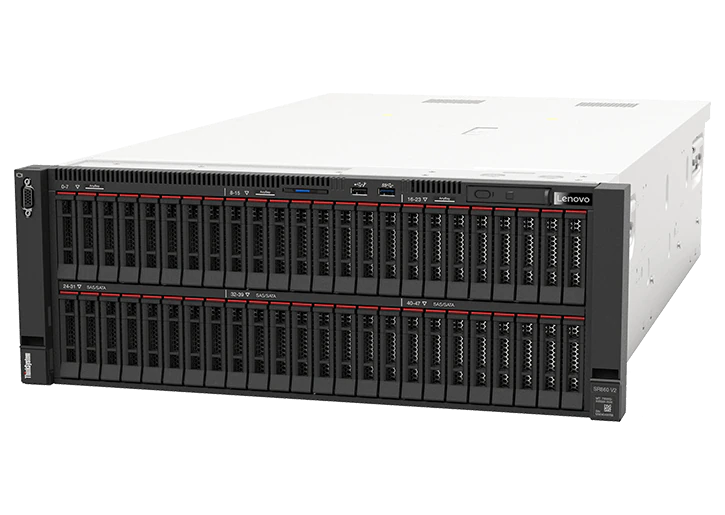 Сервер Lenovo SR860 V2 4 x Xeon Gold 6330H (24C 2.0GHz 33MB Cache/150W) 128GB 3200MHz (4x32GB, 2Rx4 RDIMM), O/B, 940-16i, 4x1800W, Rails, XCC Enterpri