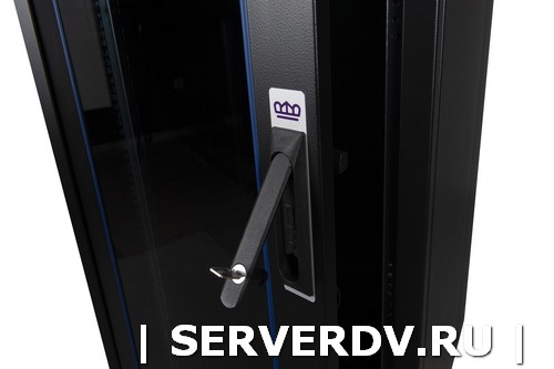 Шкаф напольный, телекоммуникационный 19", 36U 600х600, передняя дверь стекло, задняя стенка сплошная, металл, серый (DR-700400), Datarex