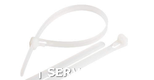 Стяжка NIKOMAX нейлоновая открывающаяся, 400х8,0мм, белая, уп-ка 100шт.