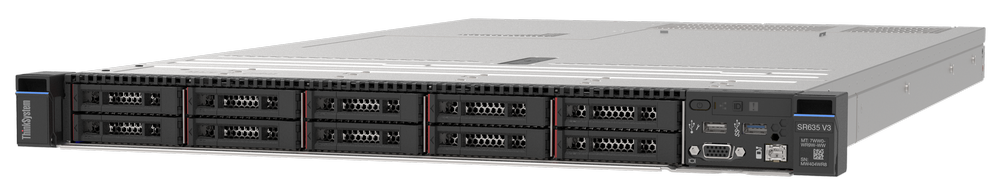 Сервер Lenovo ThinkSystem SR635 V3 Server 9454P 64GB (7D9GA00REA)