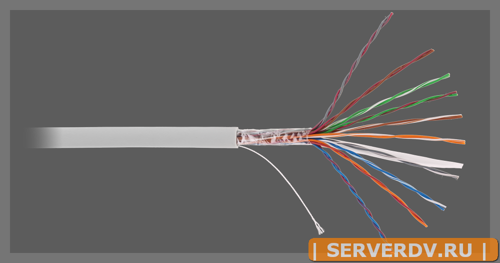 Кабель NETLAN U/UTP 10 пар, Кат.5 (Класс D), 100МГц, одножильный, BC (чистая медь), внутренний, PVC нг(B), серый, 305м