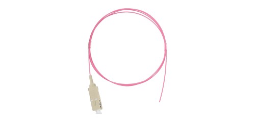 Шнур NIKOMAX волоконно-оптический, монтажный, многомодовый 50/125мкм, стандарта OM4, SC/UPC, LSZH нг(A)-HFLTx, 0.9мм, маджента, 1м, уп-ка 2шт.