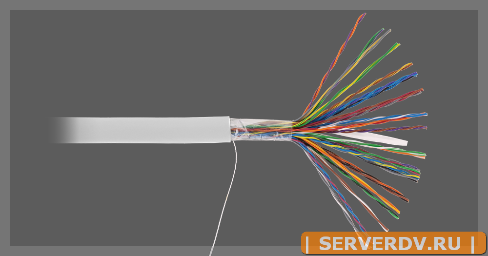 Кабель NETLAN U/UTP 25 пар, Кат.5 (Класс D), 100МГц, одножильный, BC (чистая медь), внутренний, PVC нг(B), серый, 305м