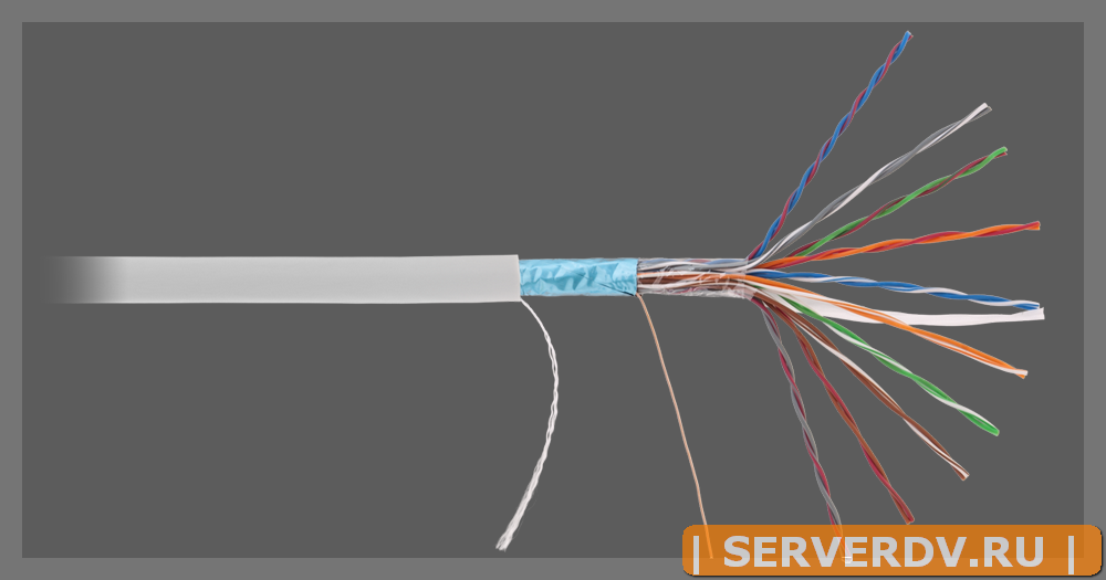 Кабель NETLAN F/UTP 10 пар, Кат.5 (Класс D), 100МГц, одножильный, BC (чистая медь), внутренний, PVC нг(B), серый, 305м