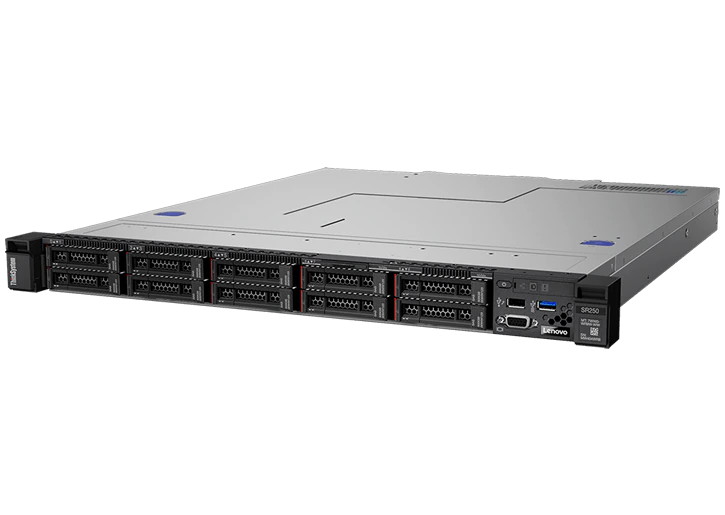 Сервер Lenovo ThinkSystem SR250,  1xIntel Xeon E-2224 4C 3.4GHz 71W,  1x8GB 1Rx8,  SW RD,   1x450W,  ThinkSystem SR250/SR150 Slide Rail Kit (7Y51A078E