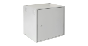 Настенный антивандальный шкаф, 12U, Ш600хВ605хГ450мм, серый 