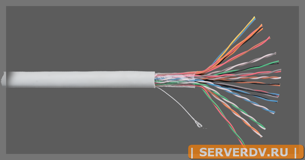 Кабель NETLAN U/UTP 16 пар, Кат.5 (Класс D), 100МГц, одножильный, BC (чистая медь), внутренний, PVC нг(B), серый, 305м