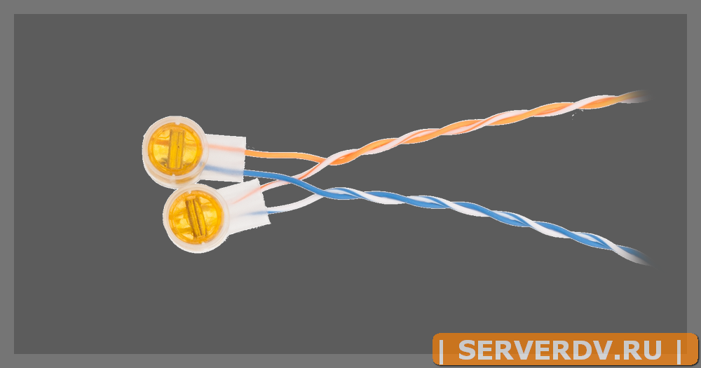 Соединитель проводников NETLAN типа "скотчлок", для 2-х жил 0,4-0,9 мм, с гидрофобным заполнителем, желтый, уп-ка 100шт.