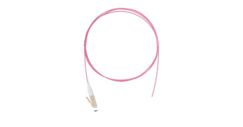 Шнур NIKOMAX волоконно-оптический, монтажный, многомодовый 50/125мкм, стандарта OM4, LC/UPC, LSZH нг(A)-HFLTx, 0.9мм, маджента, 1м, уп-ка 2шт.