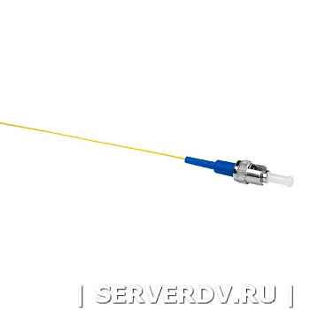Шнур оптический монтажный (пигтейл), ST-ST, OS2, нг(А)-HF, желтый, 3,0 м (DR-227304), Datarex