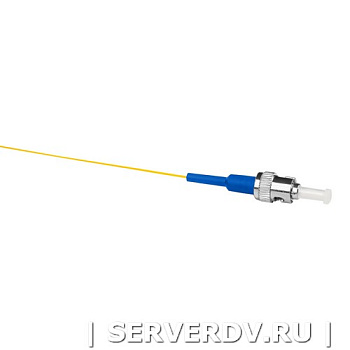 Шнур оптический монтажный (пигтейл), ST, OS2, нг(А)-HF, желтый, 1,5 м (DR-227402), Datarex