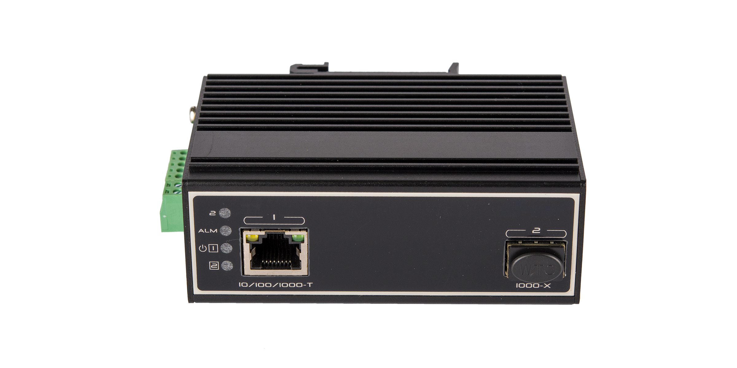 Оптический медиаконвертер индустриальный GIGALINK UTP-SFP (industrial), 10/100/1000Мбит/с в 1000Мбит