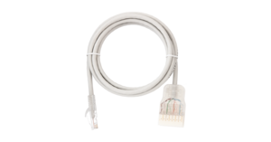 Коммутационный шнур NIKOMAX U/UTP 4 пары, Кат.5е (Класс D), 100МГц, 110-RJ45/8P8C, T568B, колпачок с защитой защелки, многожильный, BC (чистая медь), 