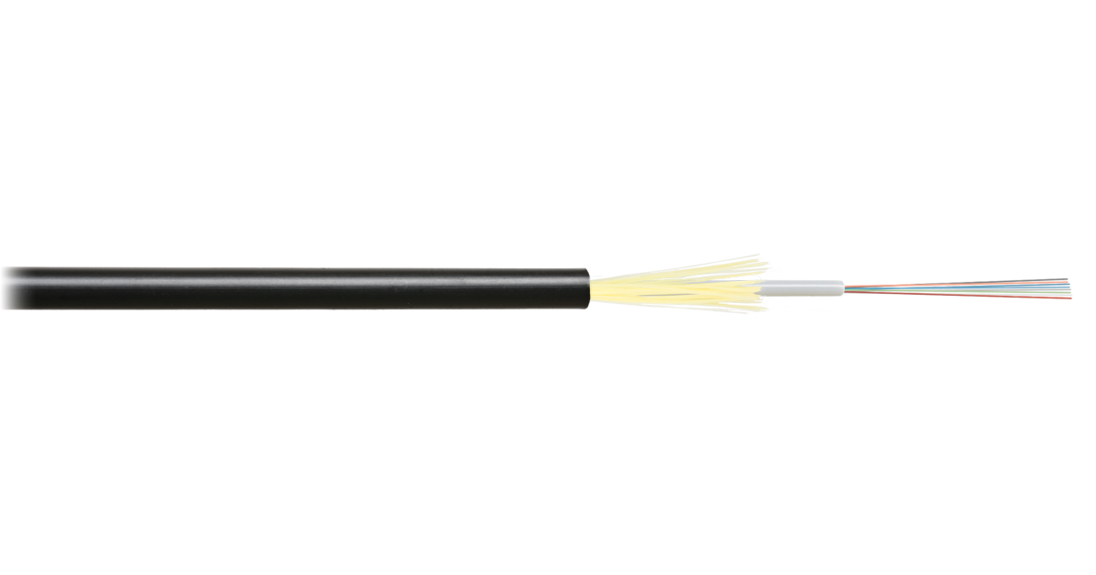 Кабель NIKOMAX волоконно-оптический, 24 волокна, одномодовый 9/125мкм, стандарта G.652.D & G.657.A1, внешний, с арамидными нитями, 1кН, полиэтилен, черный (отгрузка может осуществляется с использованием альтернативного барабана, который подбирается в зависимости от требуемой длины и является отдельной позицией в прайс-листе)