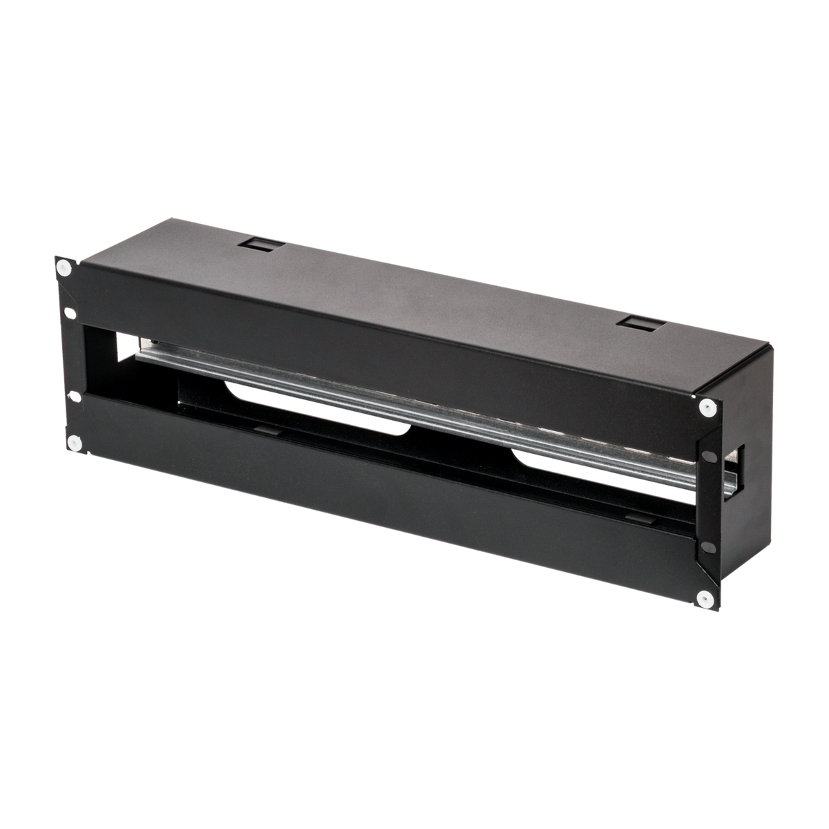 Панель 19" с DIN-рейкой, 3U, Ш481хВ133хГ97мм, черная, TLK, TLK-EP25-3U-BK , гарантия 1 год