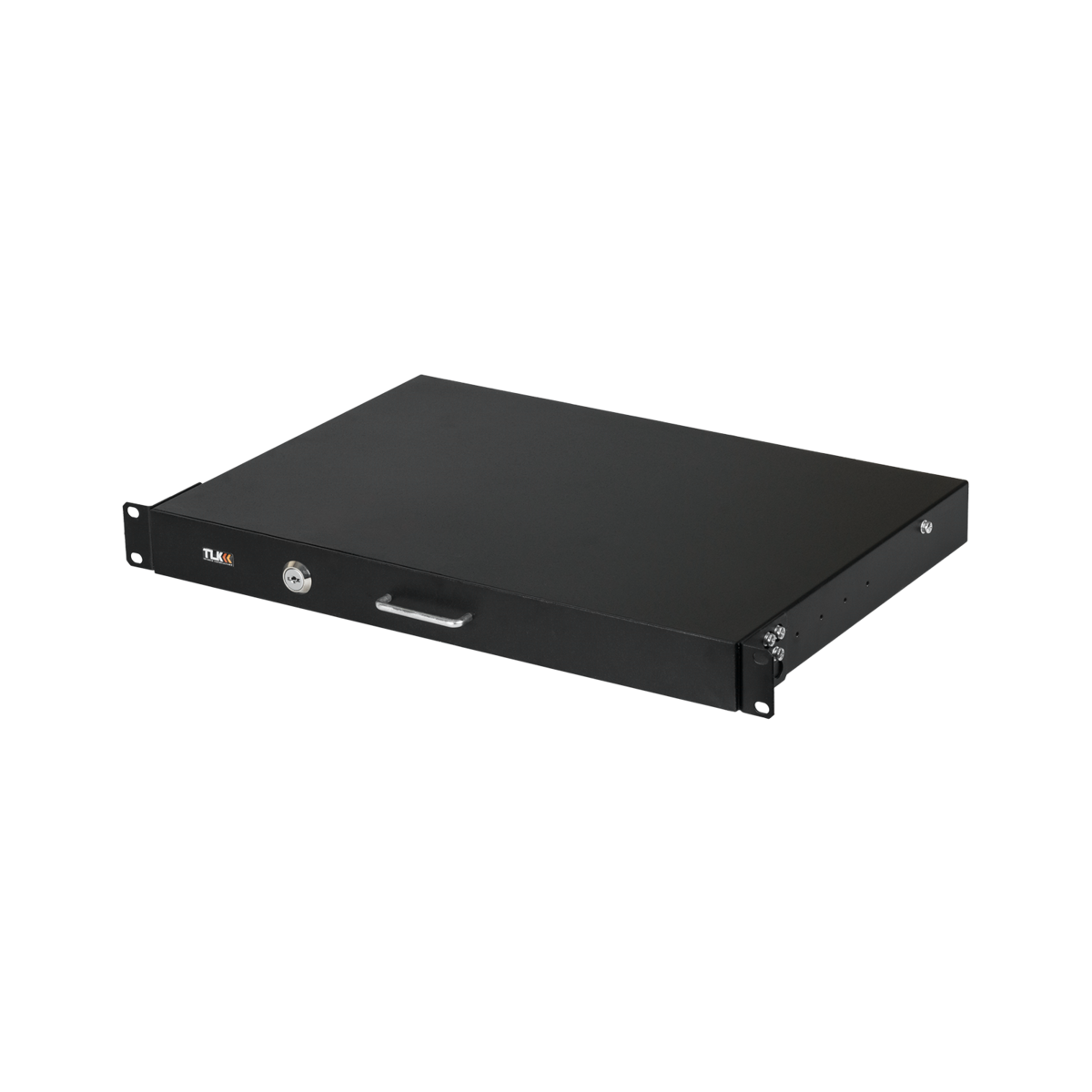 Полка под клавиатуру выдвижная TLK, 19", 1U, Ш432хГ300мм, черная, TLK, TLK-KB1-BK , гарантия 1 год