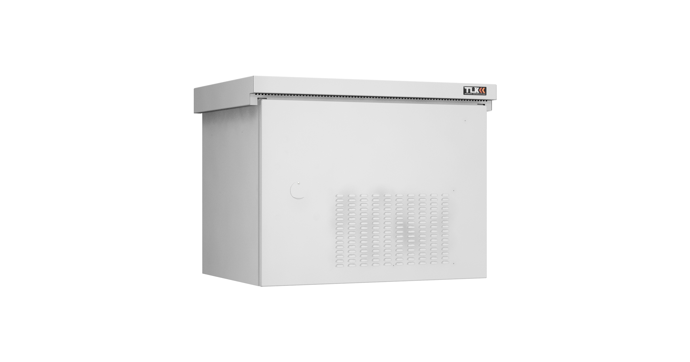 Шкаф настенный климатический TWK-098256-M-GY, Lite, IP55, Ш821хВ615хГ566 мм, цвет серый, муар, RAL 7035, комплектация: монтажные направляющие -2 пары,