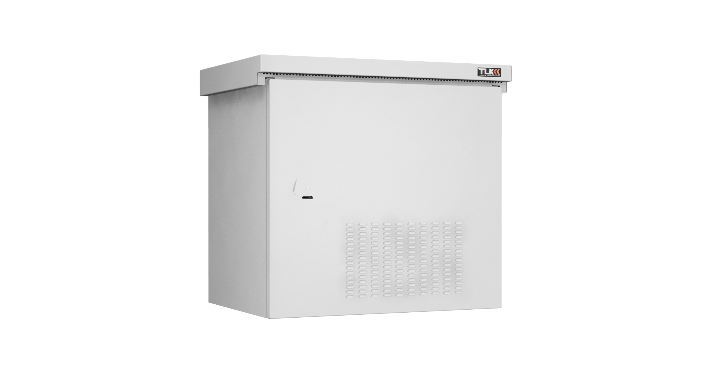 Шкаф настенный климатический TWK-128256-M-GY, Lite, IP55, Ш821хВ748хГ566 мм, цвет серый, муар, RAL 7035, комплектация: монтажные направляющие -2 пары,