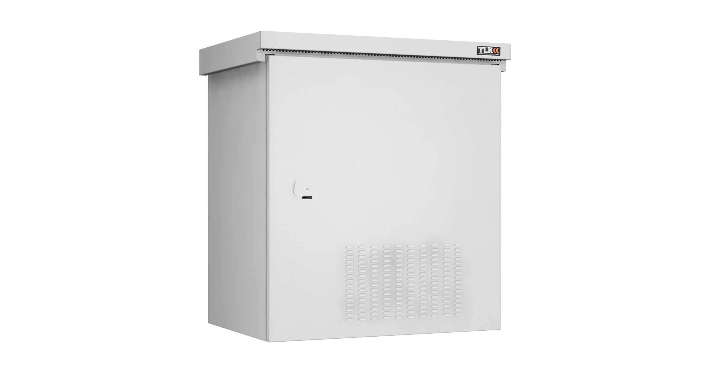 Шкаф настенный климатический TWK-158256-M-GY-KIT01, Lite, IP55, Ш821хВ****Г566 мм, цвет серый, муар, RAL 7035, комплектация: монтажные направляющие -2